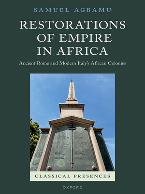 cover image of Restorations of Empire in Africa